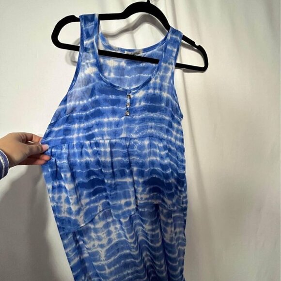 Woman’s peplum (high/low), long tail shirt. Swimsuit coverup or tank with flair. - Picture 3 of 10